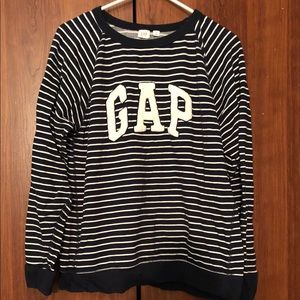Gap Striped Crewneck